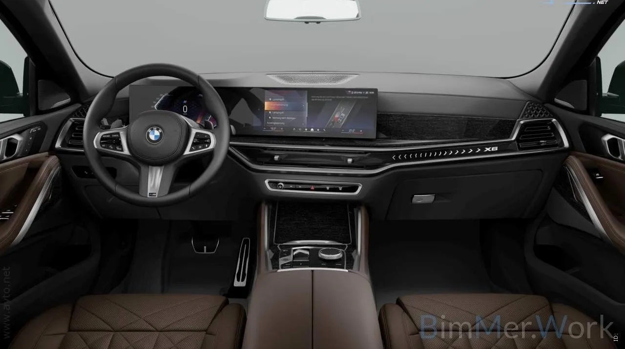 Notranja slika - BMW serija X6: - xD30d|M-Pro|Pano|SoftC|R22|Kljuka|Zračno|Harman| - 9