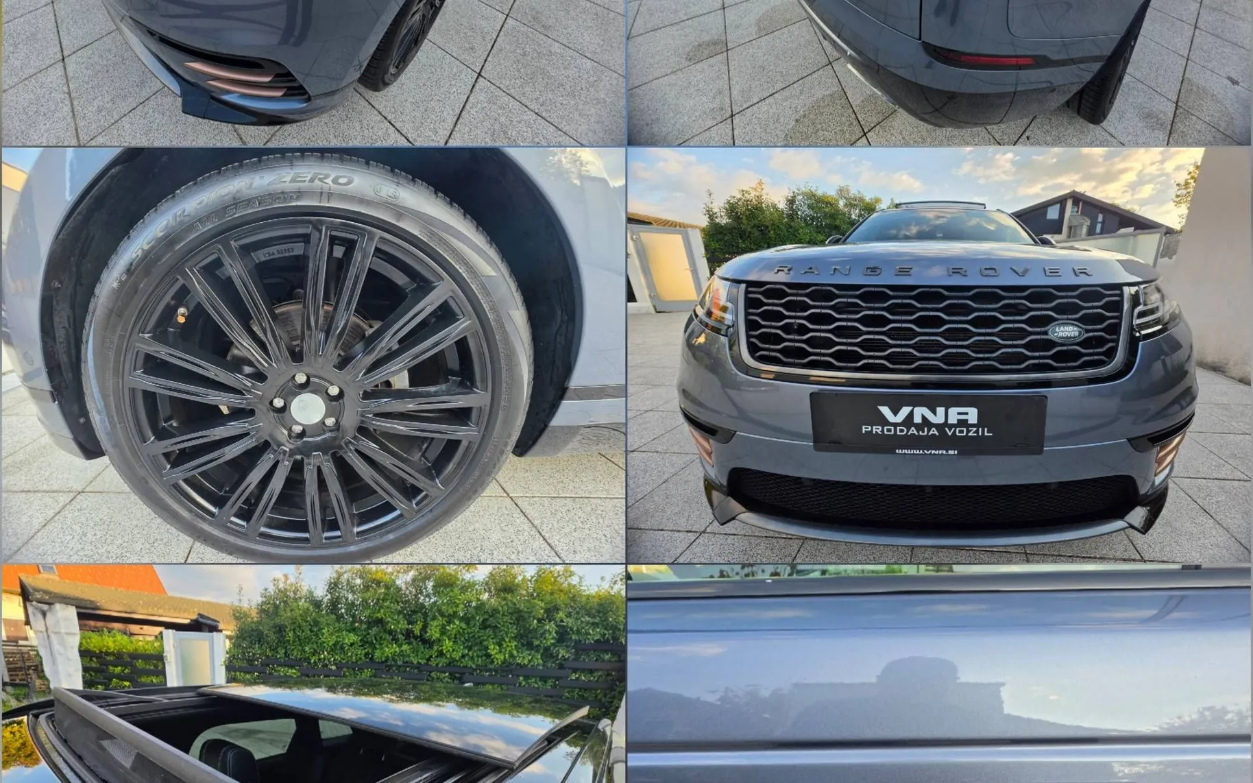 Notranja slika - Land Rover Range Rover Velar - 3.0 TDV6 R-Dynamic S Avt. |PANORAMA|MATRIX|ALU22| - 12