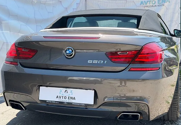 Zunanja slika - BMW serija 6 Cabrio: - 650i M -LED-HEADUP-MEMORY-MASAŽA-GRETJ.+HLAJ. - 4