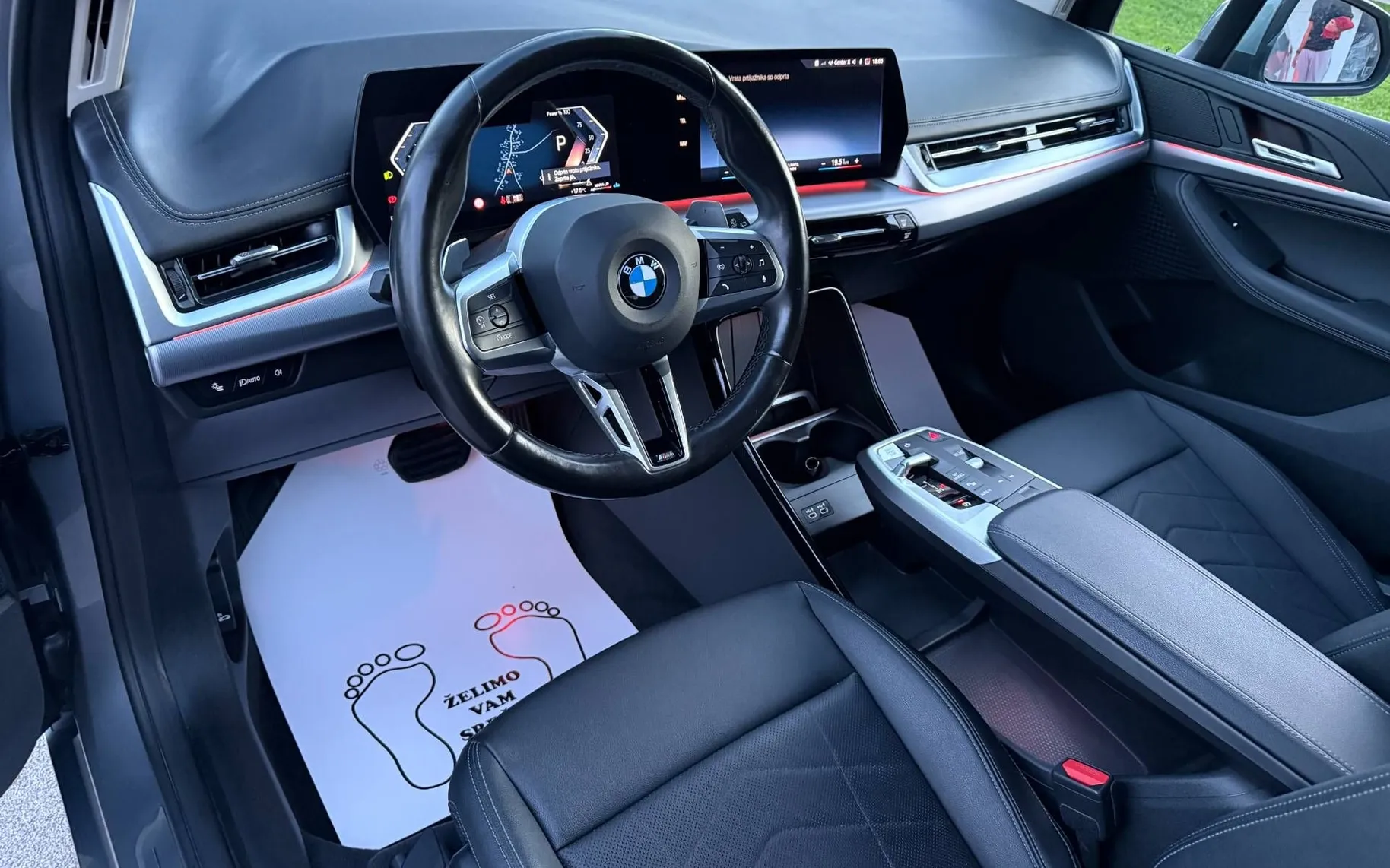 Notranja slika - BMW serija 2 Active Tourer: - 218d Active Tourer Luxury Line Avt.-1 LASTNIK-LED - 8