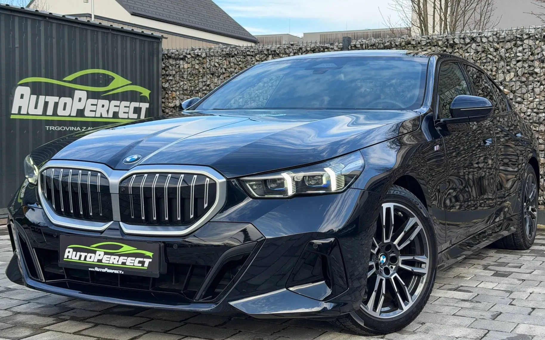Zunanja slika - BMW Serija 5 - : 520d M-PAKET | ICONIC GLOW | HUD | 360° | KLJUKA | - 3