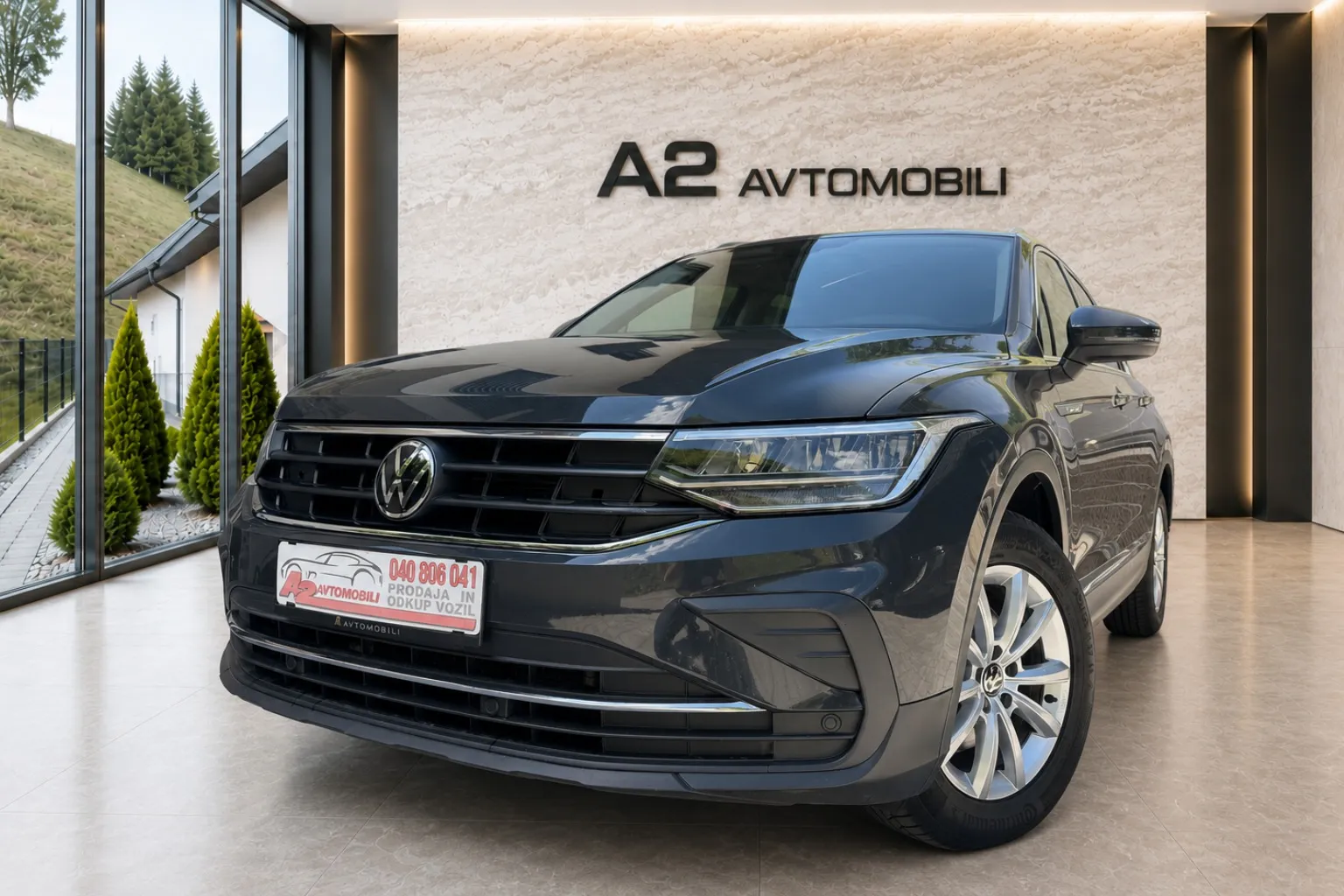 Zunanja slika - Volkswagen Tiguan - 2.0 TDI BMT Elegance DSG-1.lastnik-FUL LED-NAVI - 6