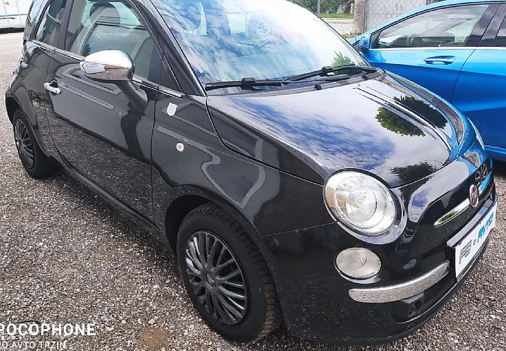 Zunanja slika - Fiat 500 - 1.2 8V-144.000 km-KLIMA-SERVO-VELIKI SERVIS - 3