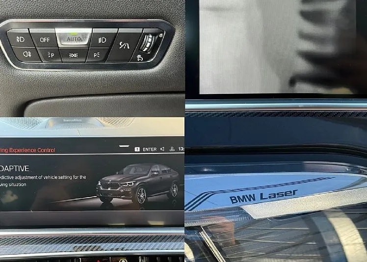 Zunanja slika - BMW serija X6: - xDrive40d Adapt. Zračno ACC Pano LASER NIGHTVISION - 11