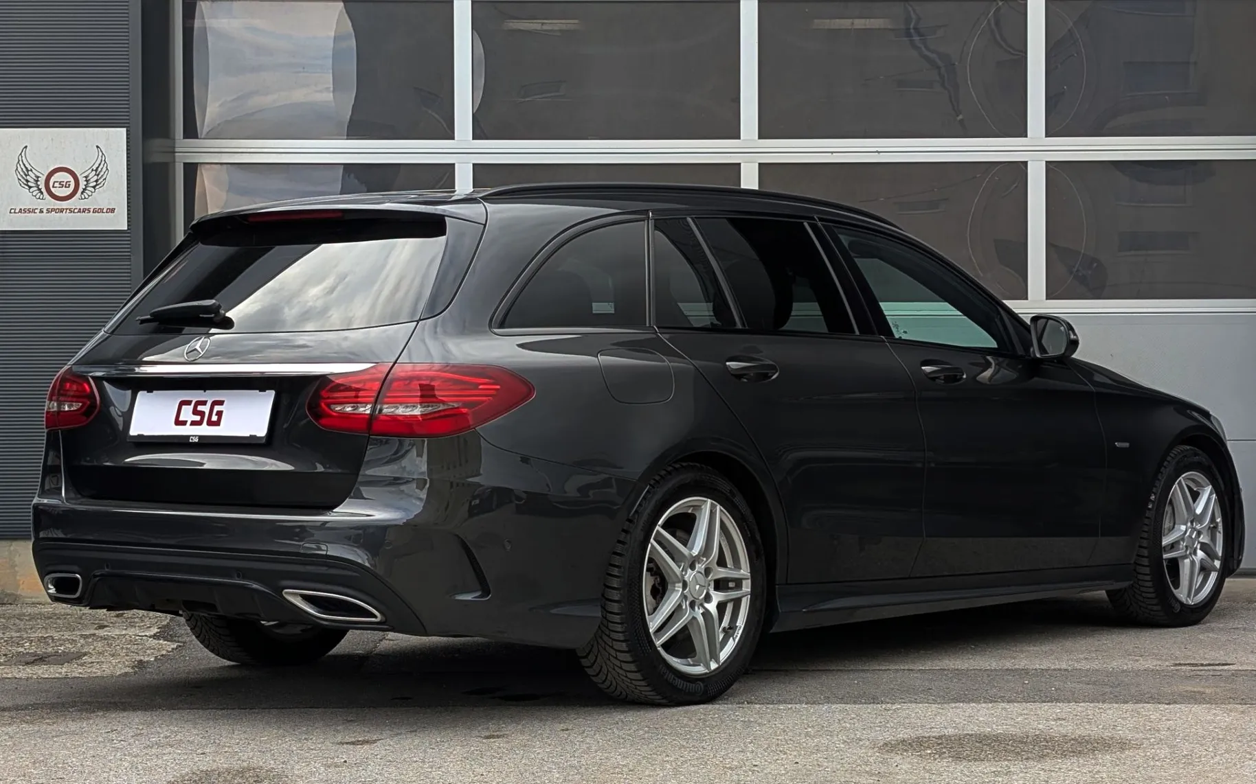 Zunanja slika - Mercedes-Benz C-Razred - C 220 d T AMG Line Avt. NIGHT|ACC|KEYLESS|LED - 6