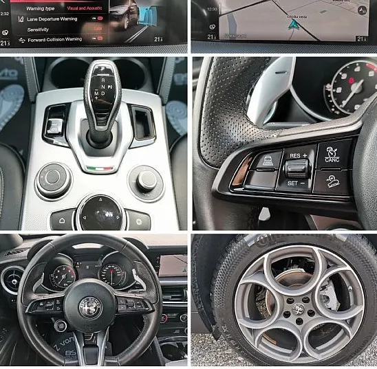 Zunanja slika - Alfa Romeo Stelvio - 2.2 Multijet Q4 SuperSPRINT LE 84575KM KOT NOVA - 12