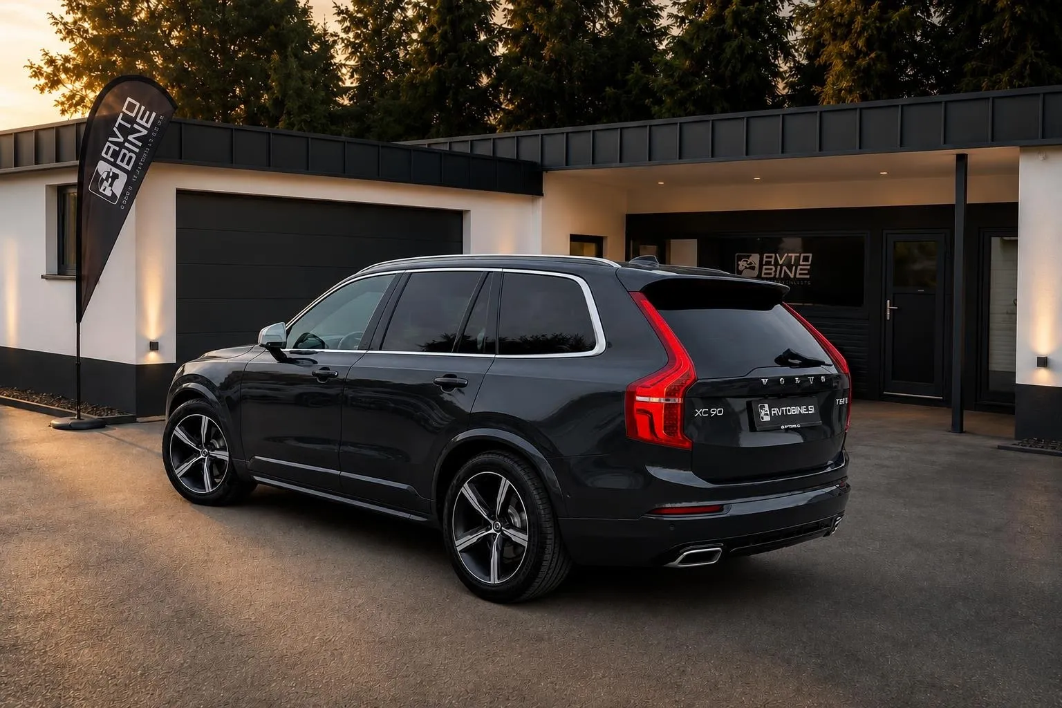 Zunanja slika - Volvo XC90 - D5 AWD R-DESIGN•ZRAČNO•KLJUKA•LED•VIRTUAL•NAVI•360 - 6