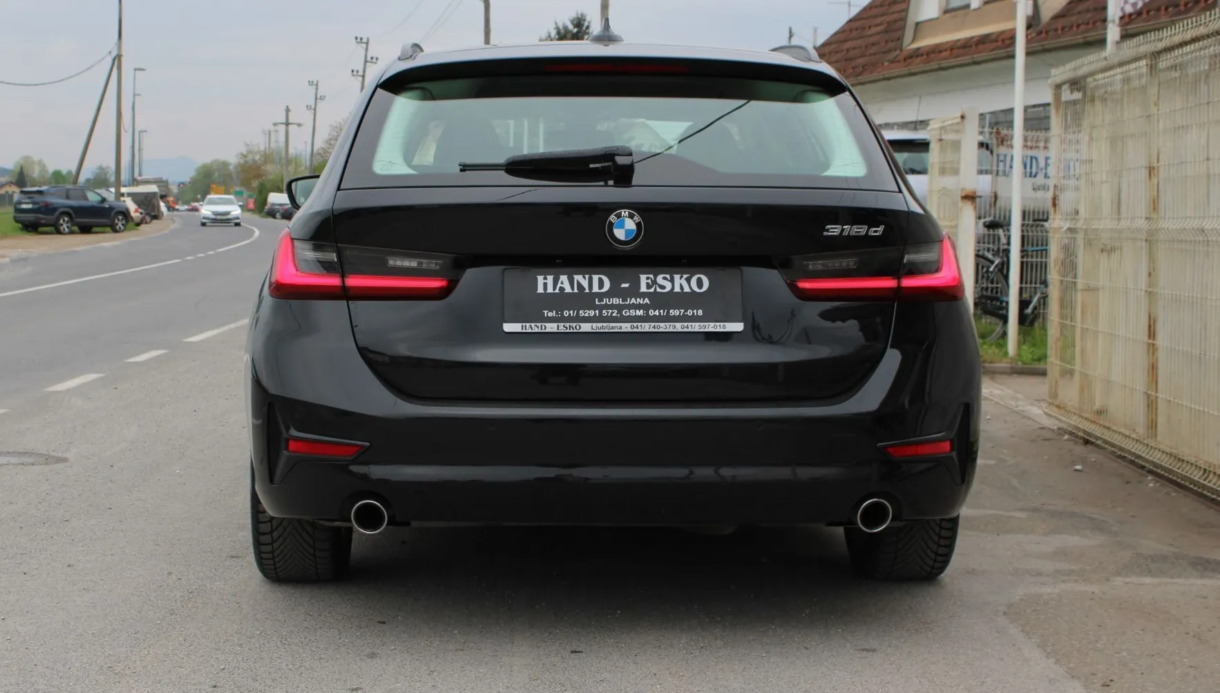 Zunanja slika - BMW Serija 3 - Touring: 318dA Touring Advantage Avt. ALU NAVI PDC LED - 6