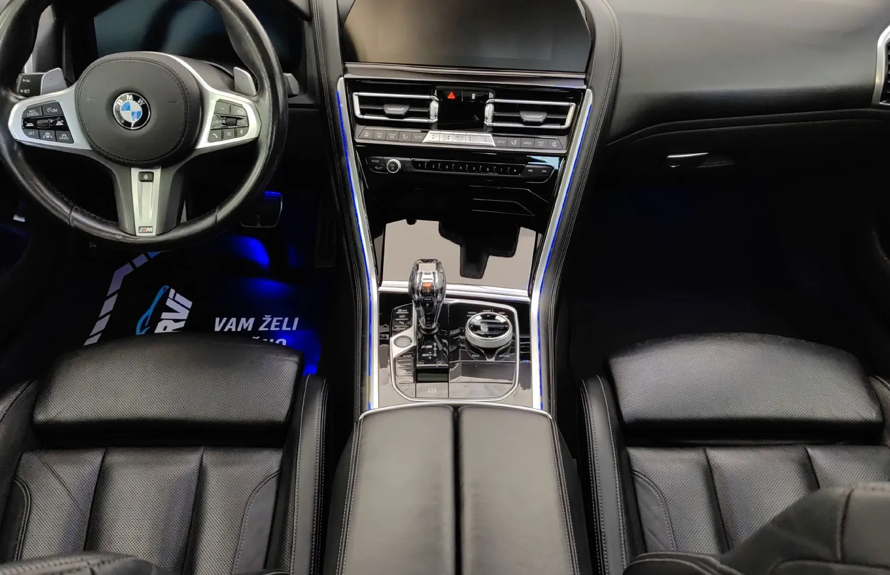 Zunanja slika - BMW Serija 8 - Gran Coupe: M850i xDriveRADAR-PANO-KEY-KAM360-BOWERSl. - 9