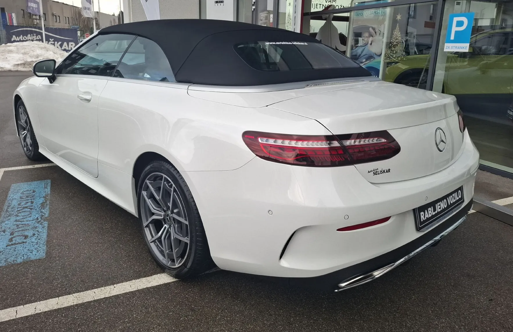 Zunanja slika - Mercedes-Benz E-Razred - E200 AMG LINE AVTOMATIK-BURMESTER HI-FI-KOT NOV - 5
