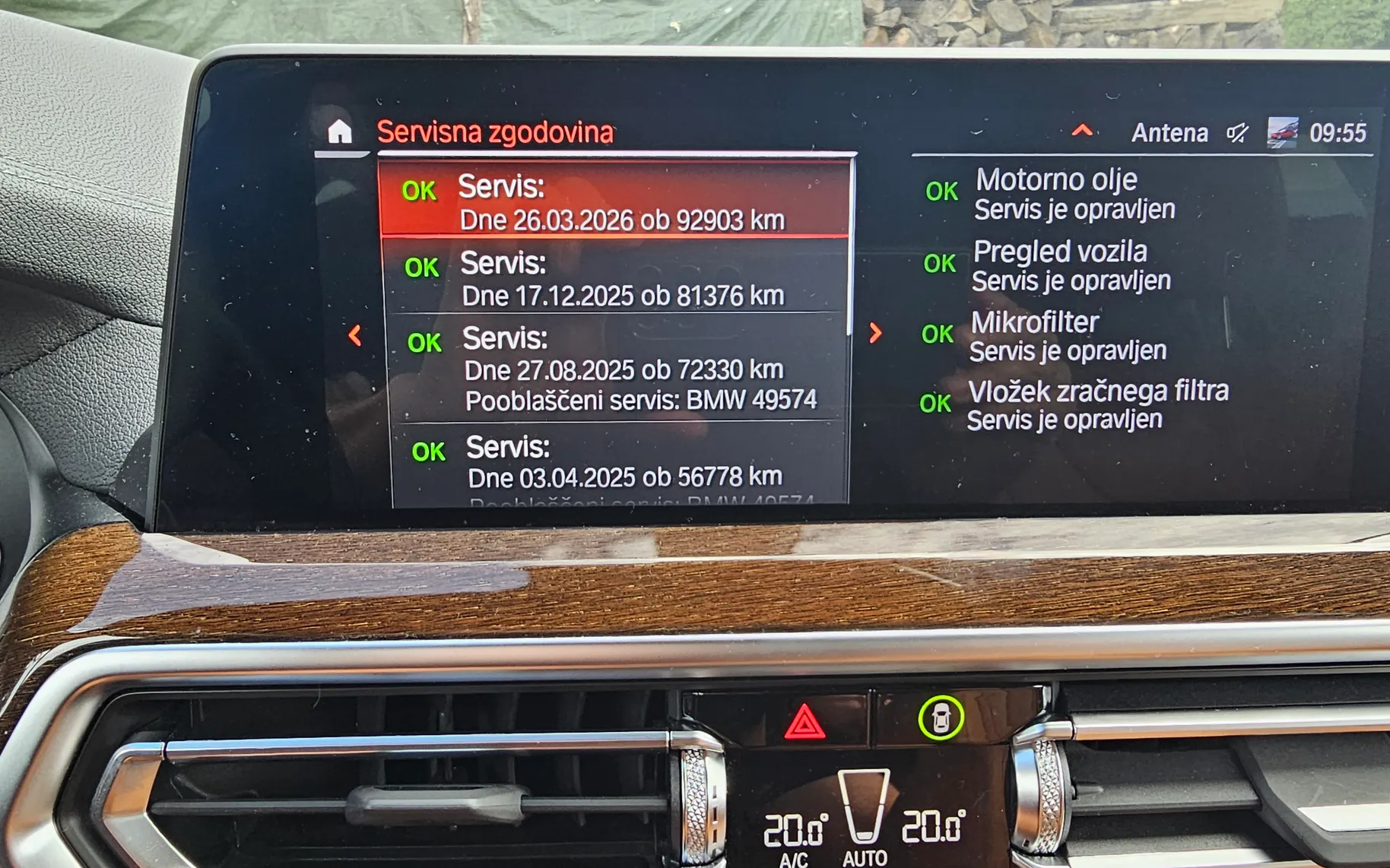 Servisna knjižica - BMW X3 - xDrive 20d M Sport Avt. - 23