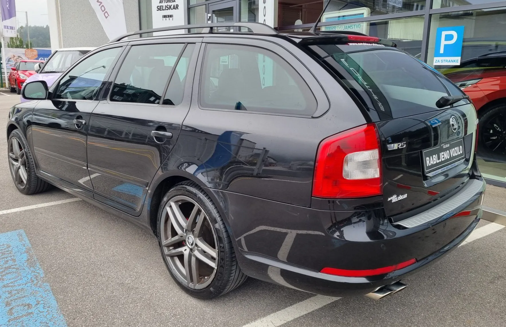 Zunanja slika - Škoda Octavia - Combi 2.0 TDI VRS - SLOVENSKI + 1. LASTNIK - 5