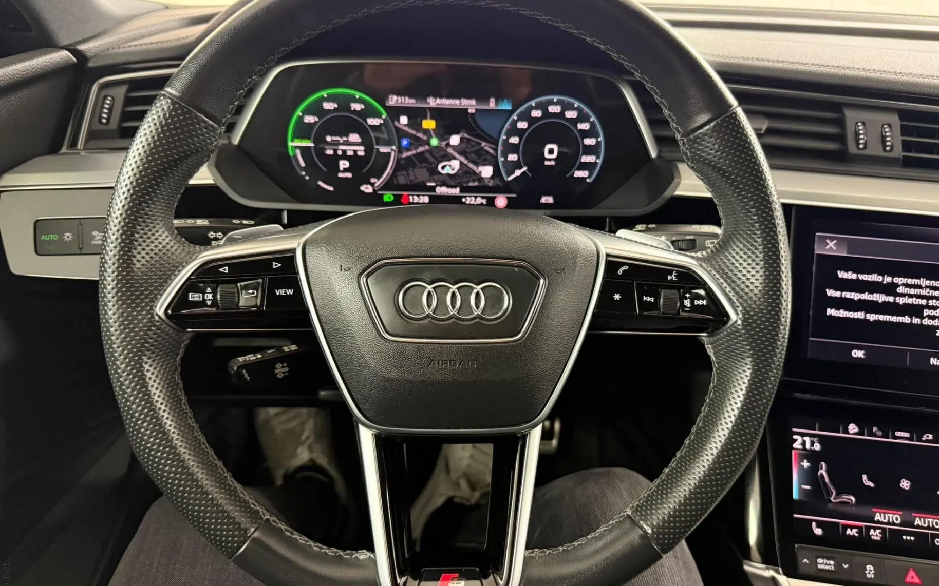 Zunanja slika - Audi e-tron - 50 quattro S line.NEMŠKI+4ALU.KAMERA.NAV.USNJE.LED - 12