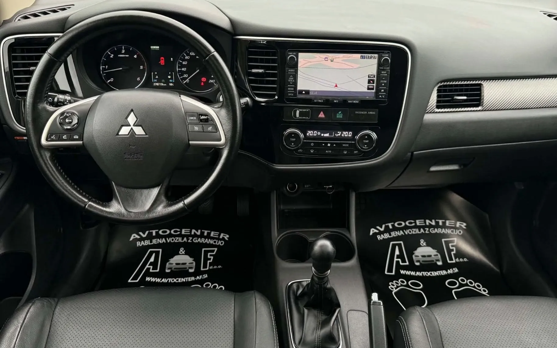 Notranja slika - Mitsubishi Outlander - 2.2D-4X4-XENON-NAVI-KAMERA-LIZING TUJCE-ŠIBEDAH- - 9
