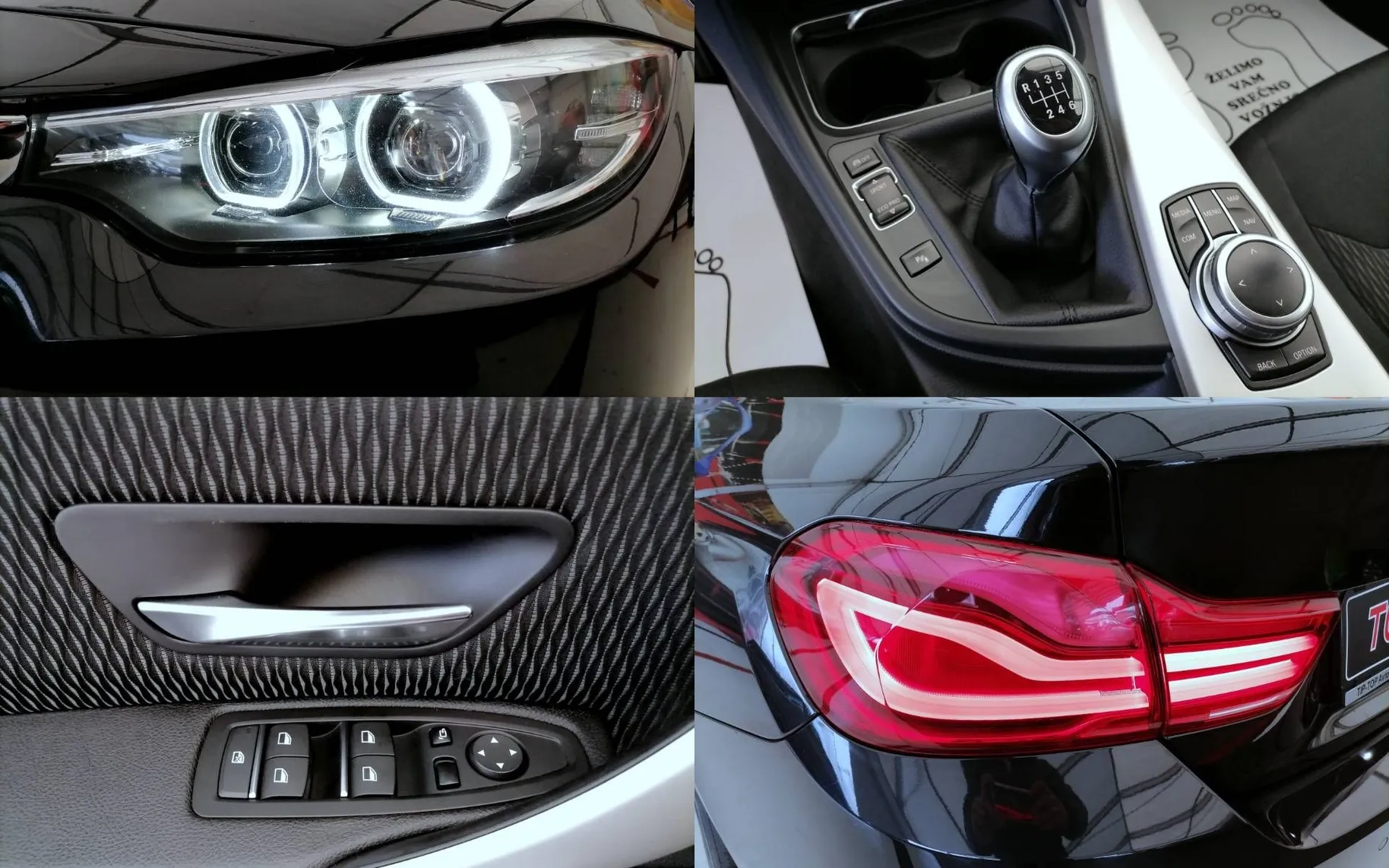 Notranja slika - BMW serija 4 Gran Coupe: - 418 D FULL LED NAVI 2XPDC ALU VRHUNSKI-1-LASTNIK.. - 10