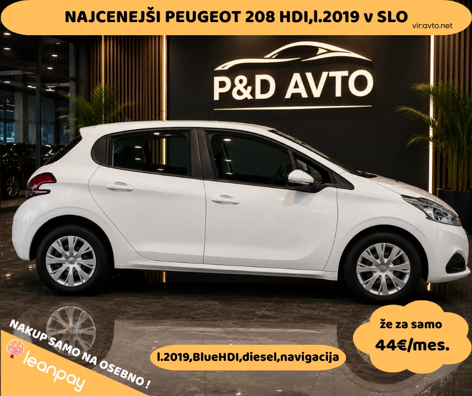 Zunanja slika - Peugeot 208 - 1.5 BlueHdi - 1