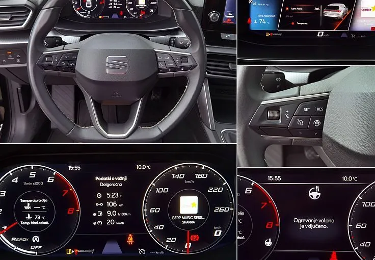 Zunanja slika - Seat Leon - 1.0 TSI STYLE LED•TEMP•LANE•GRETJE•VIRTUAL•PDC - 8