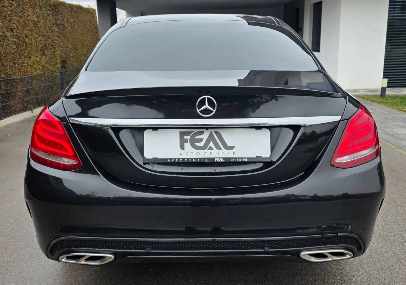 Zunanja slika - Mercedes-Benz C-Razred - 250CDI-AVT-AMG LINE-1 LASTNIK-SERVISNA KNJIGA-ACC - 8