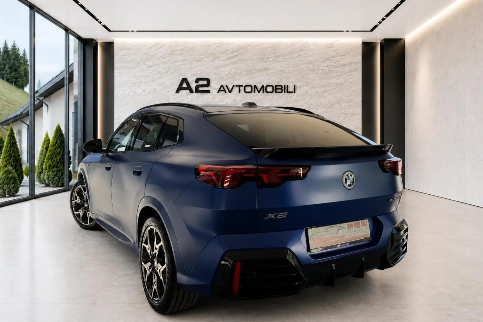 Zunanja slika - BMW serija X2: - X2 xDrive20d Avt. M-PRO -MAT-PANO-KAMERA-ALCANTARA - 4