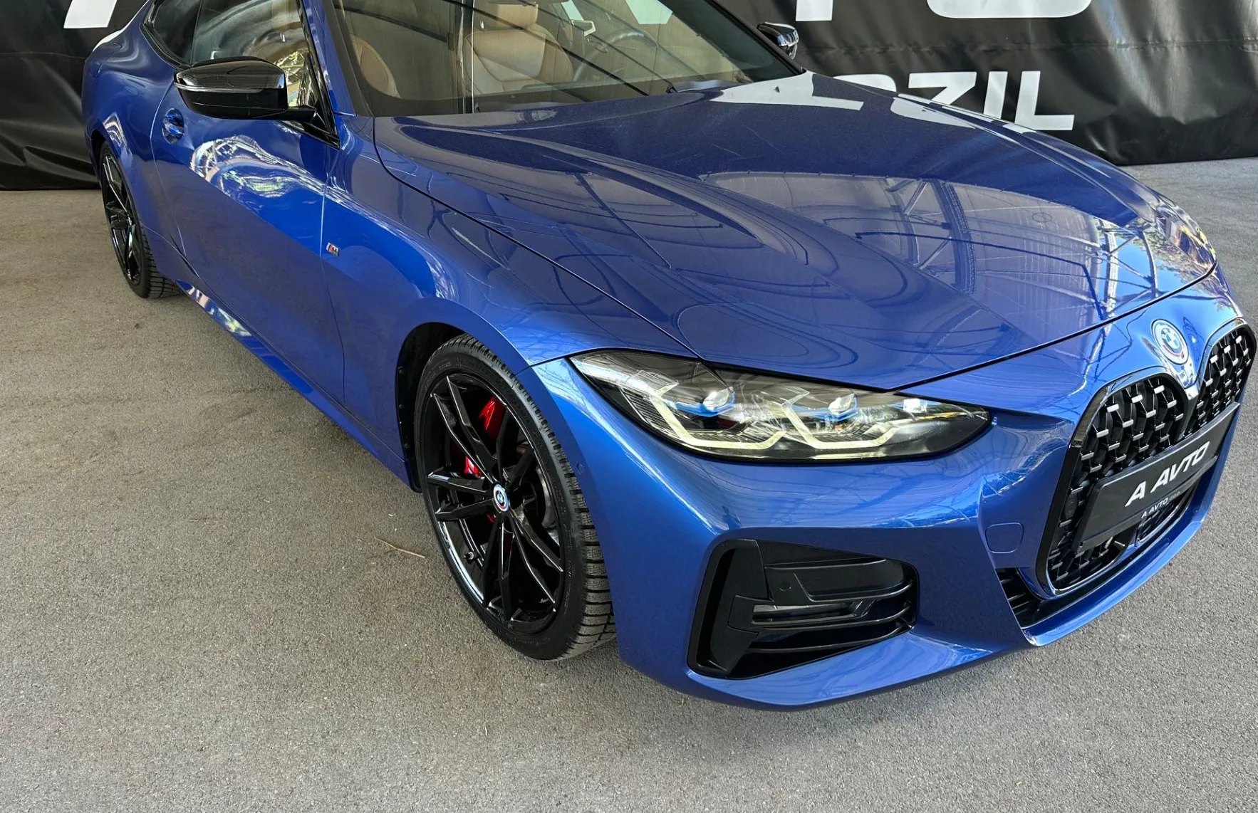 Zunanja slika - BMW Serija 4 - Coupe: 420D M SPORT PRO-BLACK-19COL-USNJE-KAMERA-ACC-LED - 2