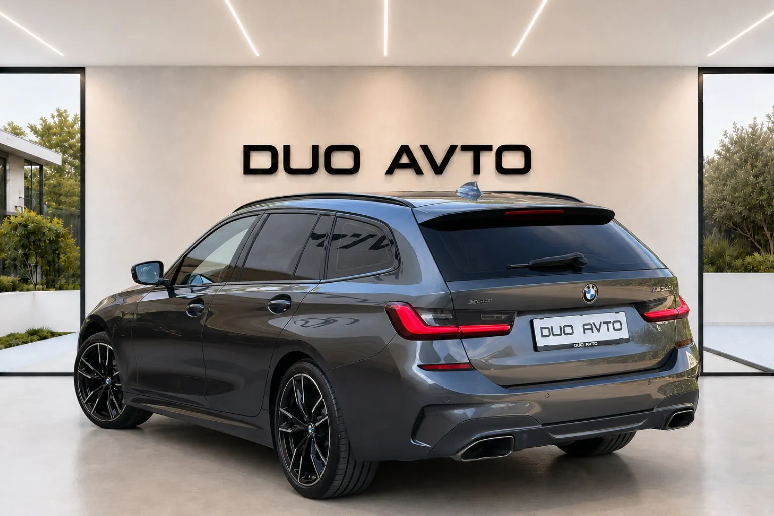 Notranja slika - BMW serija 3 Touring: - M340i-xDrive-VIRTUAL-NAVI-ACC-19COL-USNJE-VL.KLJU. - 11