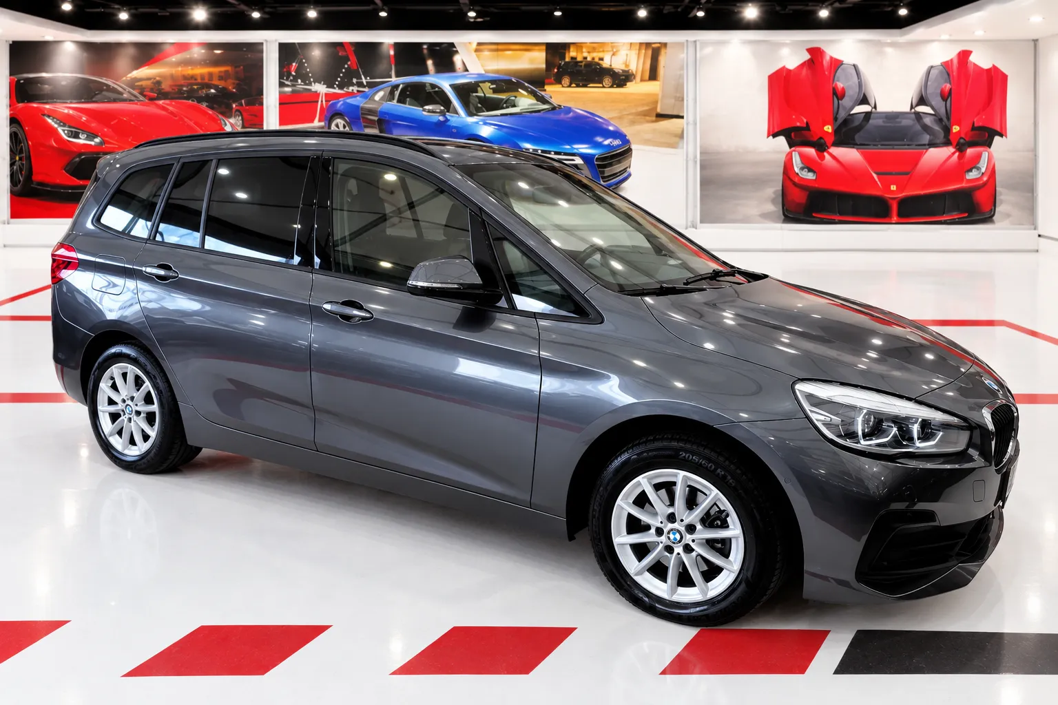 Zunanja slika - BMW serija 2 Gran Tourer: - 216d Gran Tourer  FULL LED USNJE 1.LASTNIK-KOT-NOV - 3
