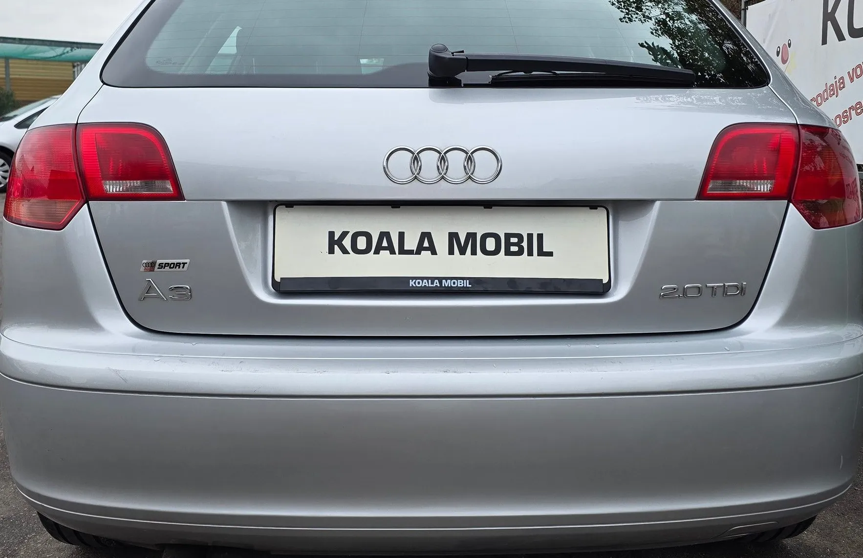 Zunanja slika - Audi A3 - 2.0 TDI DPF ALU PLATIŠČA-KLIMA-SLOVENSKI - 5