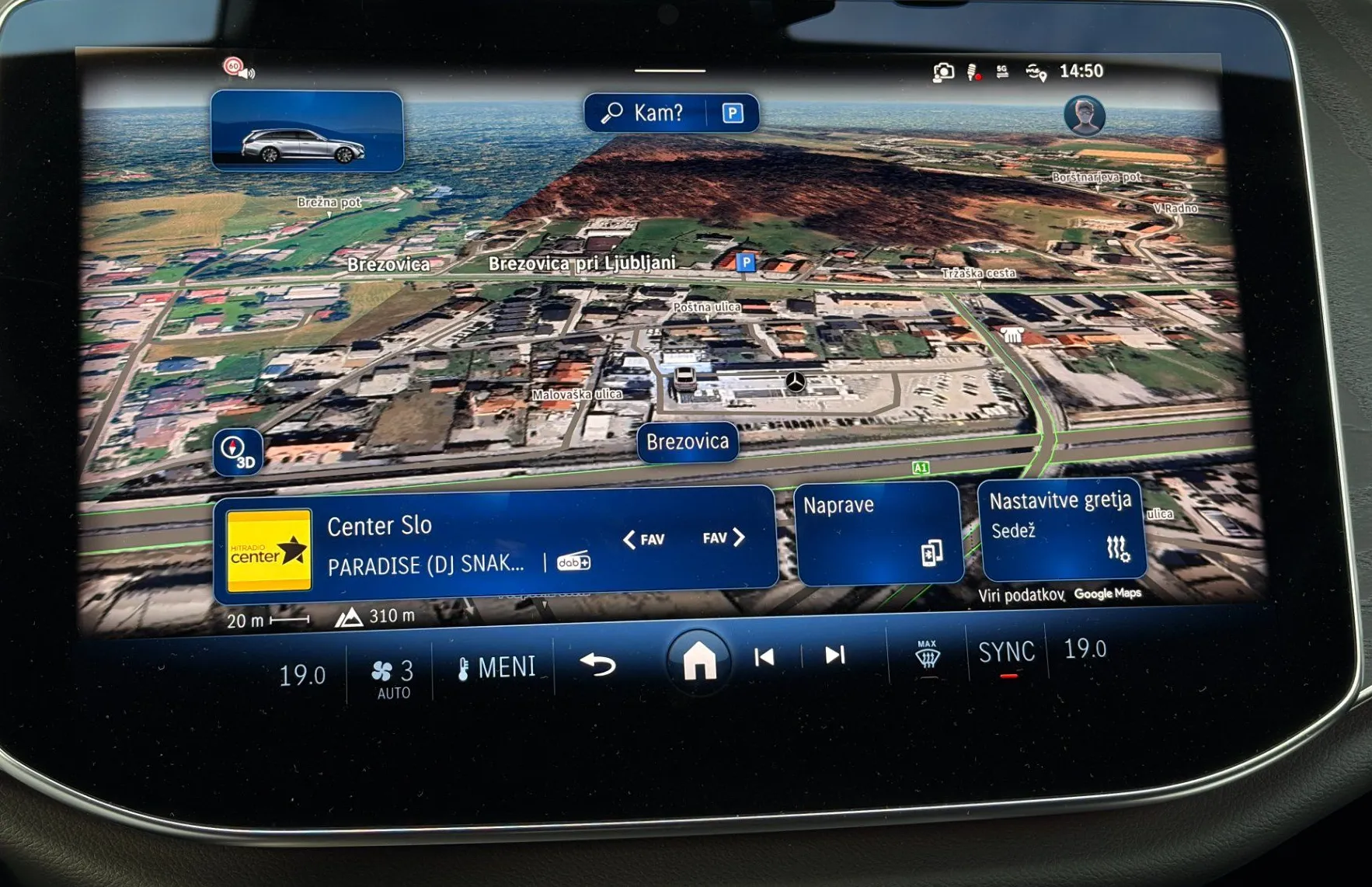 Zunanja slika - Mercedes-Benz E-Razred - E 220d T AMG Line Avt. - 15