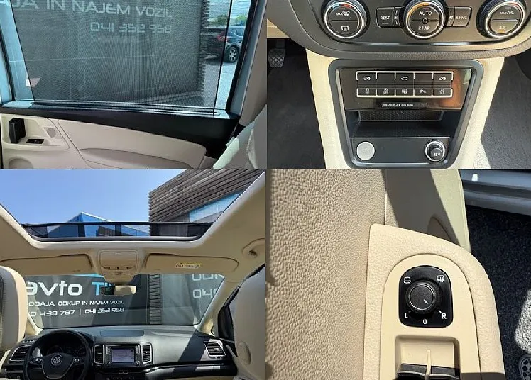 Zunanja slika - VW Sharan - 2.0 TDI BMT SCR HIGHLINE BIXENON PANO ACC KAMERA - 11