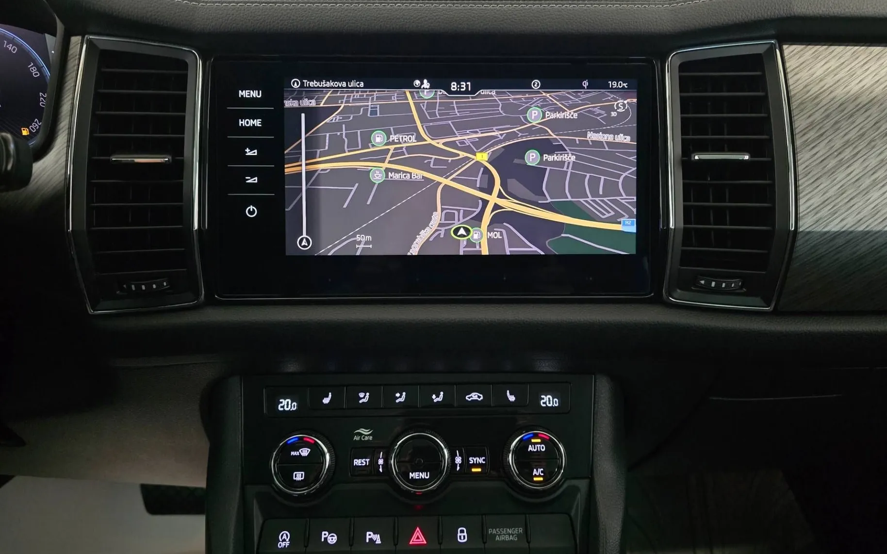 Notranja slika - Škoda Kodiaq - 2.0 TDI Style DSG- Matrix.virtual.kamera.asistence - 12