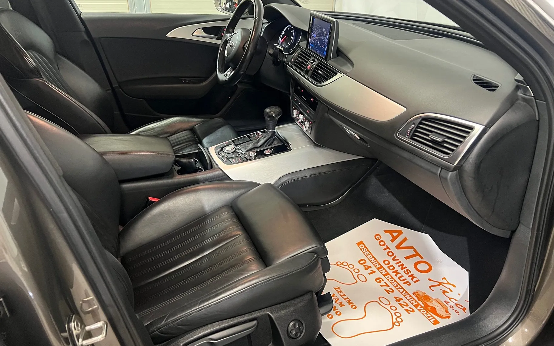 Notranja slika - Audi A6 Avant - 2.0 TDI-S-LINE-LED-AUTO-TEMPOMAT-NAVIGACIJA-PDC... - 11