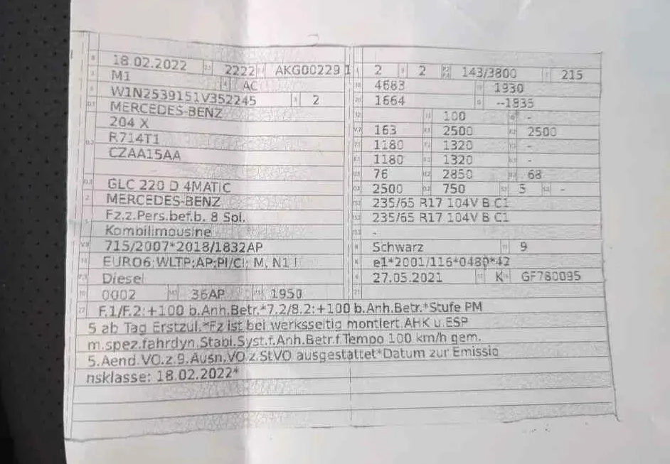 Zunanja slika - Mercedes-Benz GLC-Razred - 220 d 4Matic 143KW.NEMŠKI+4ALU.KAMERA.USNJE.LED - 12