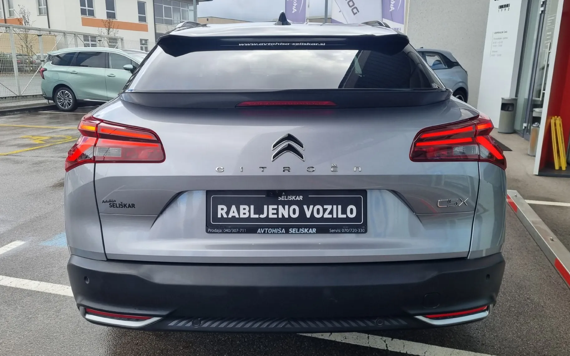Zunanja slika - Citroën C5 - X Shine 1.2L PureTech 130 AVTOMATIK - SAMO 17.600KM - 6