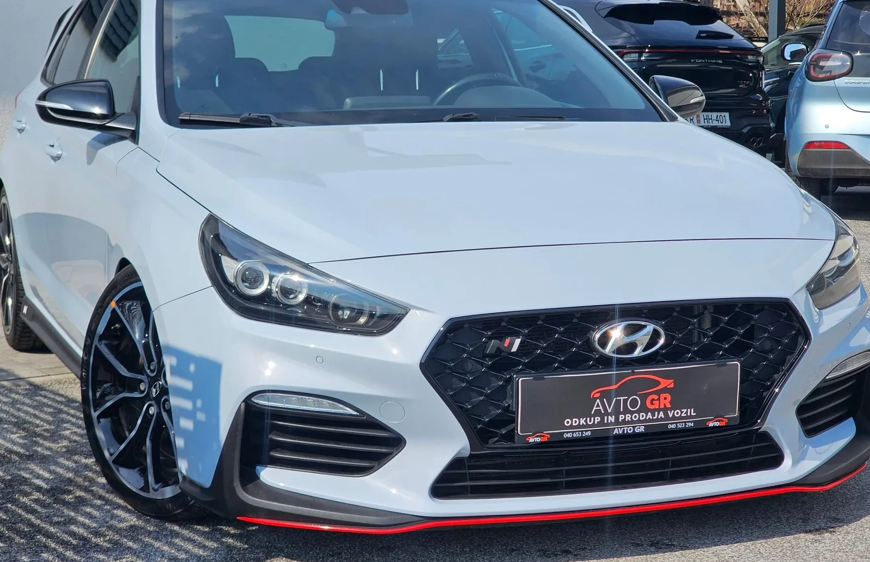 Zunanja slika - Hyundai i30 - 2.0 T-GDI N Performance-PERLA LIGHT BLUE- ODLIČEN- - 8