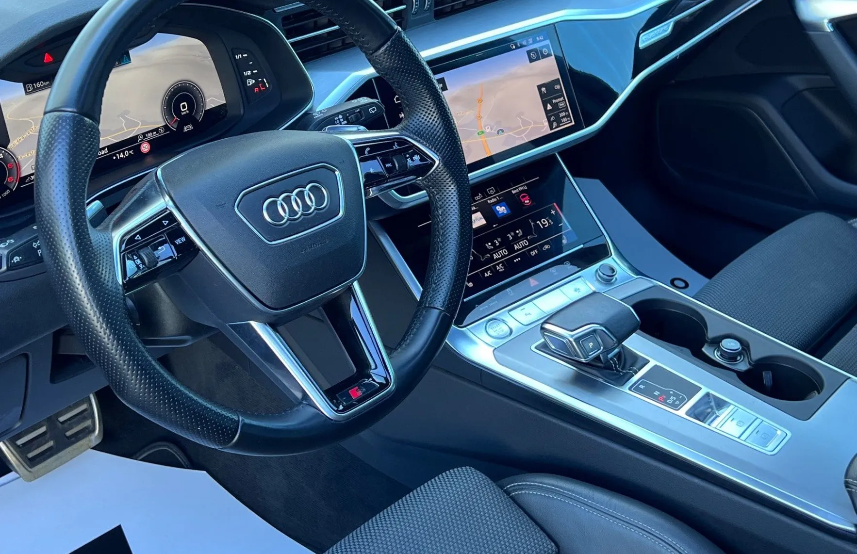 Zunanja slika - Audi A6 - Avant 50 TDI+S-LINE+FULL LED+ PANORAMA+ACC+F1... - 11