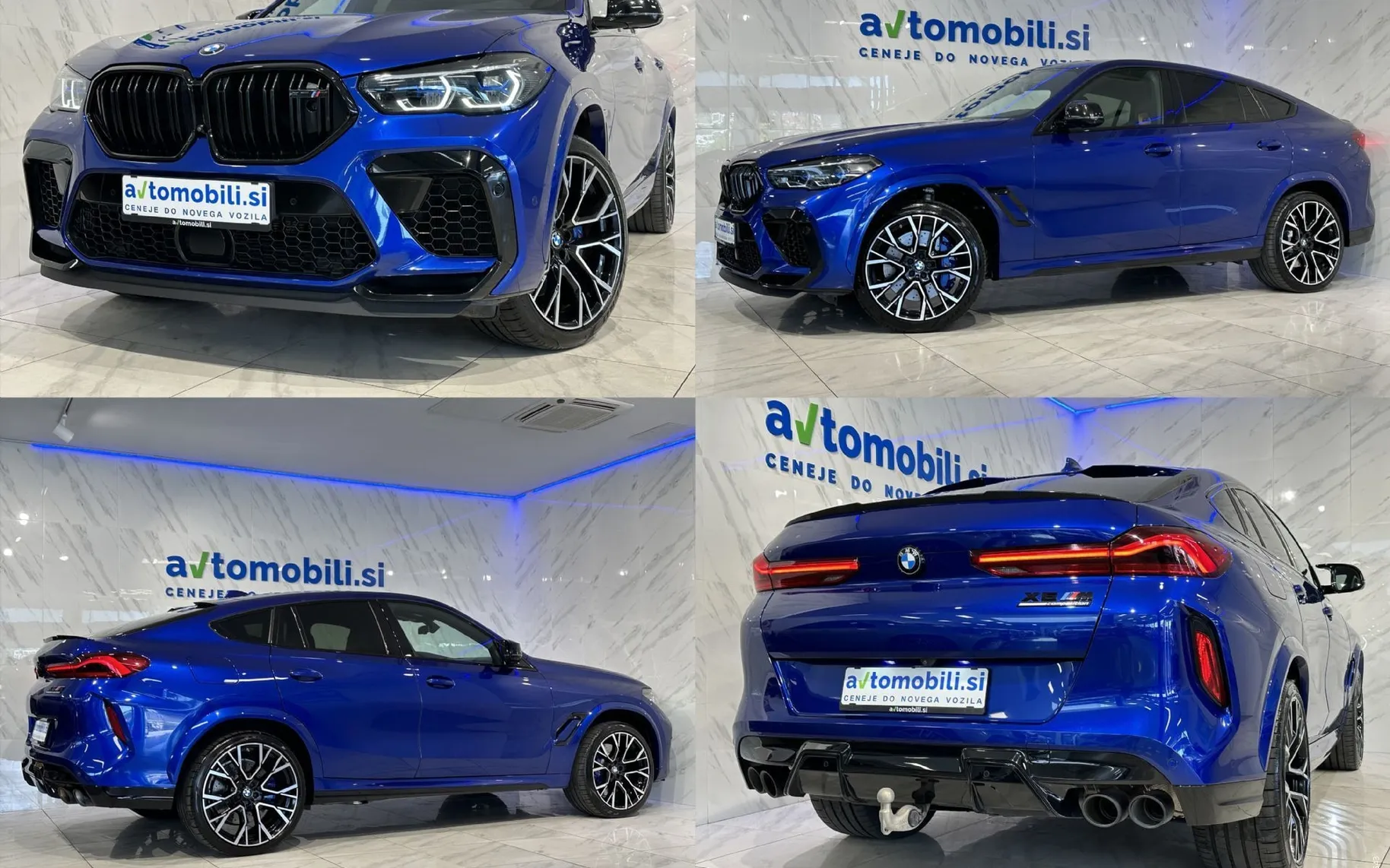 Zunanja slika - BMW serija X6: - M Competition|Laser|SoftC|360K|Masaža|Hlaj|Harman. - 2