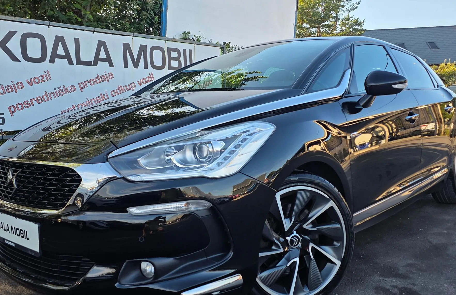 Zunanja slika - Citroën DS5 - 2.0 HDi CHIC 4X4 AVT. LED-KAMERA-ALU-MEMORY-2.LAST - 19