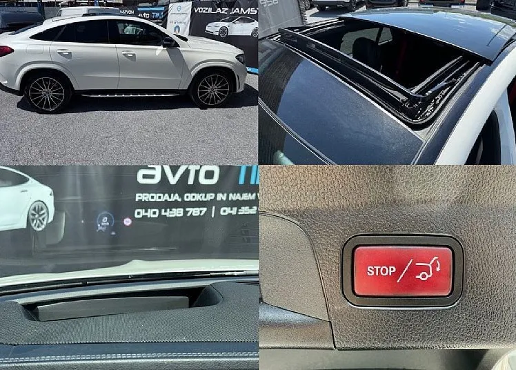 Zunanja slika - Mercedes-Benz GLE coupe - GLE 400 d 4MATIC AMG-Panorama-HUD-Zračno-360 - 12