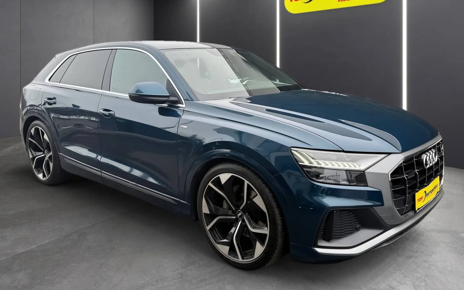 Zunanja slika - Audi Q8 - 50 TDI Q S LINE HD MATRIX ZRAČNO RADAR KAMERA ... - 9