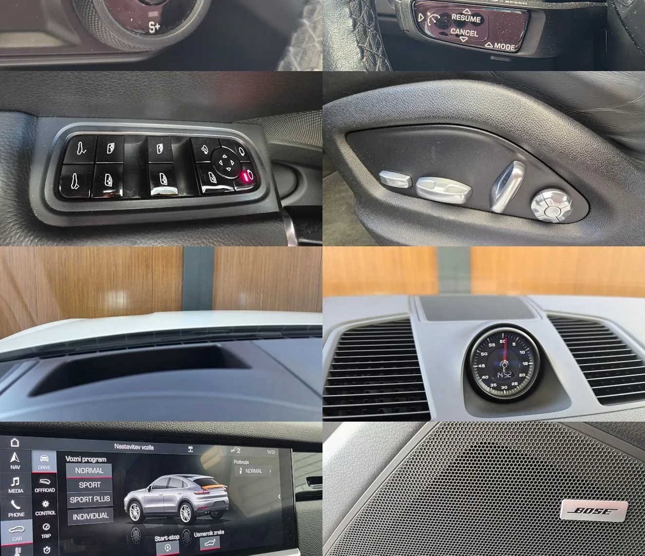 Zunanja slika - Porsche Cayenne - Coupe 3.0 V6 - CHRONO - PANO - BOSE - KLJUKA - 360 KAM - 17