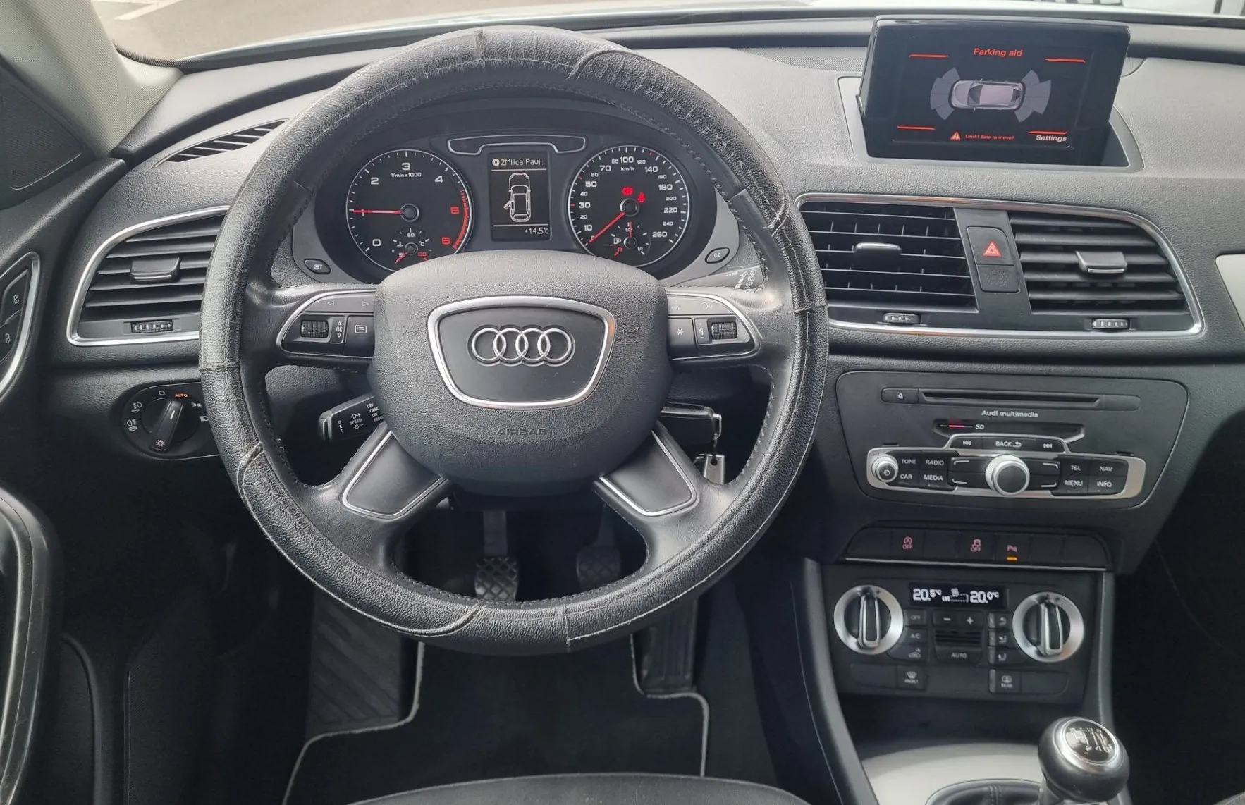 Zunanja slika - Audi Q3 - 2.0 TDI - SLOVENSKO POREKLO - LEPO OHRANJEN - 11