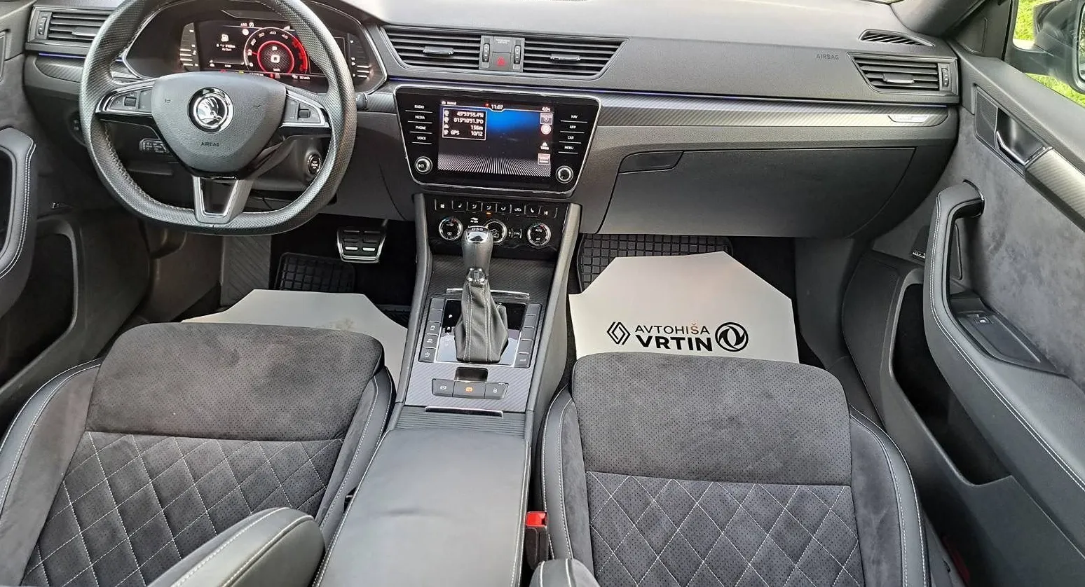 Zunanja slika - Škoda Superb - 2.0 TDI Sportline Combi DSG Z ENOLETNIM JAMSTVOM - 9