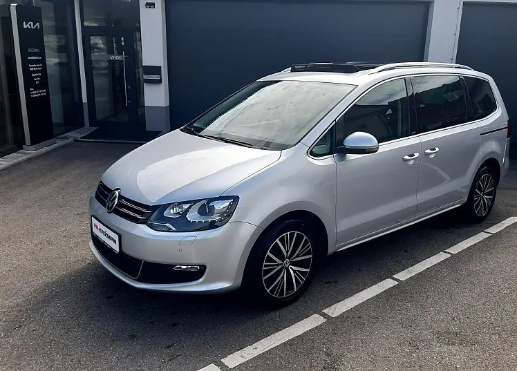 Zunanja slika - VW Sharan - 2.0 TDI ALLSTAR + PANORAMA+DRSNA VRATA+7 SEDEŽEV - 1