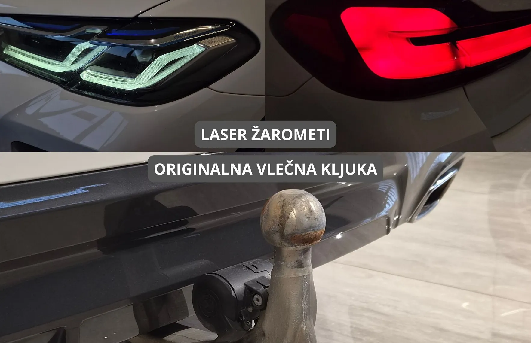 Zunanja slika - BMW Serija 5 - Touring: 520d xDrive MSPORT|LASER|HUD|VL.KLJUKA|KEYLESS| - 20