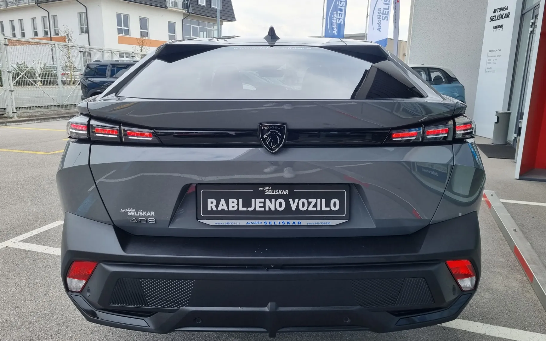Zunanja slika - Peugeot 408 - 1.2 PURETECH MHEV - ODLIČNO OHRANJEN + TOP OPREMA - 6