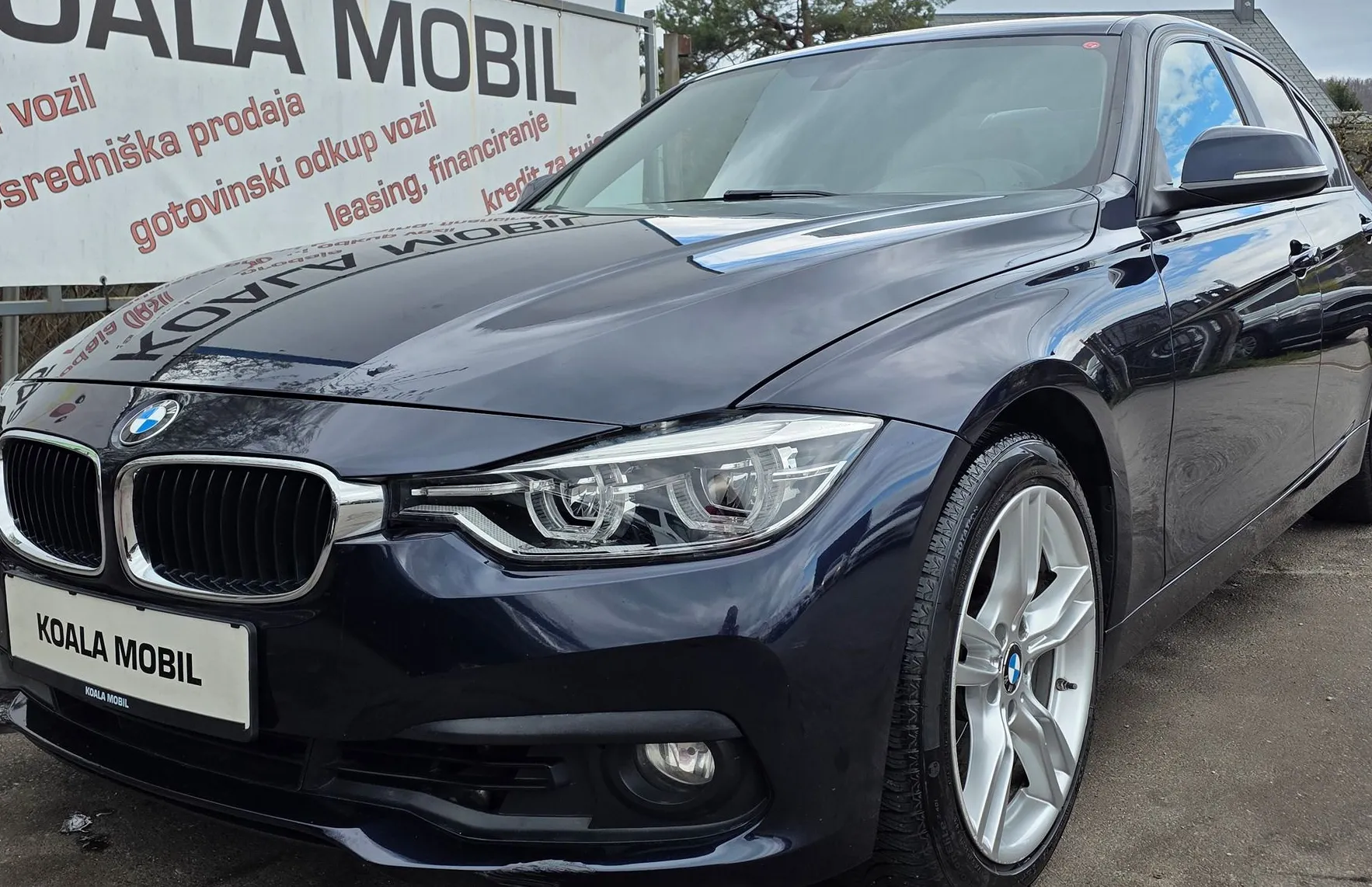 Zunanja slika - BMW Serija 3 - : 318D LIMUZINA FACELIFT LED-NAVI-AVTOMATIK-PDC - 18