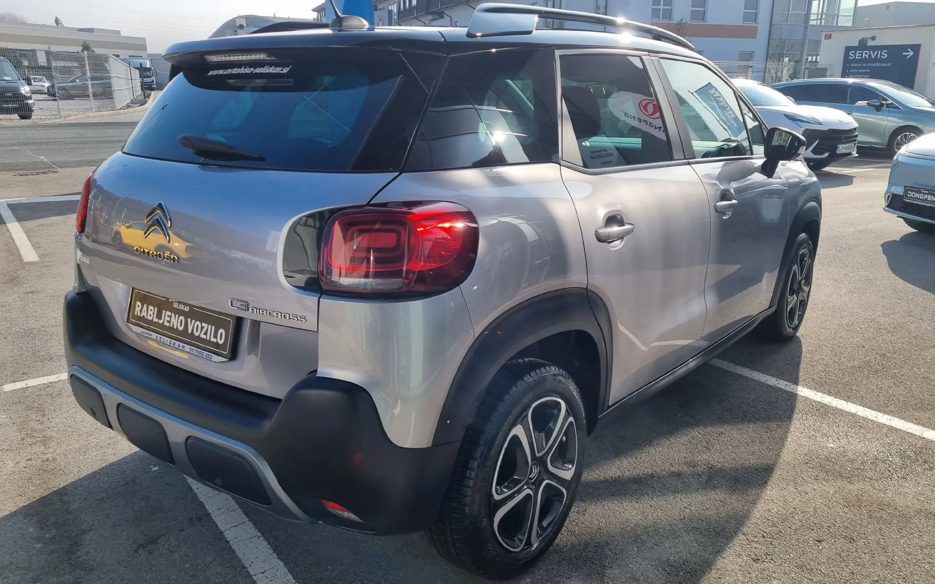 Zunanja slika - Citroën C3 Aircross - Feel 1.5 BlueHDi  - SLOVENSKO POREKLO + 2.LASTNIK - 7
