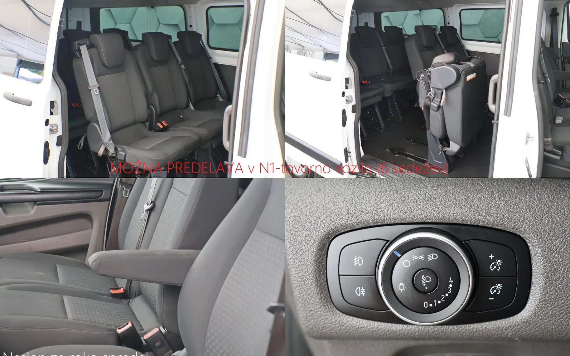 Zunanja slika - Ford Transit Custom Combi - Transit 2.0 TDCi 131KM 1+8 - 17