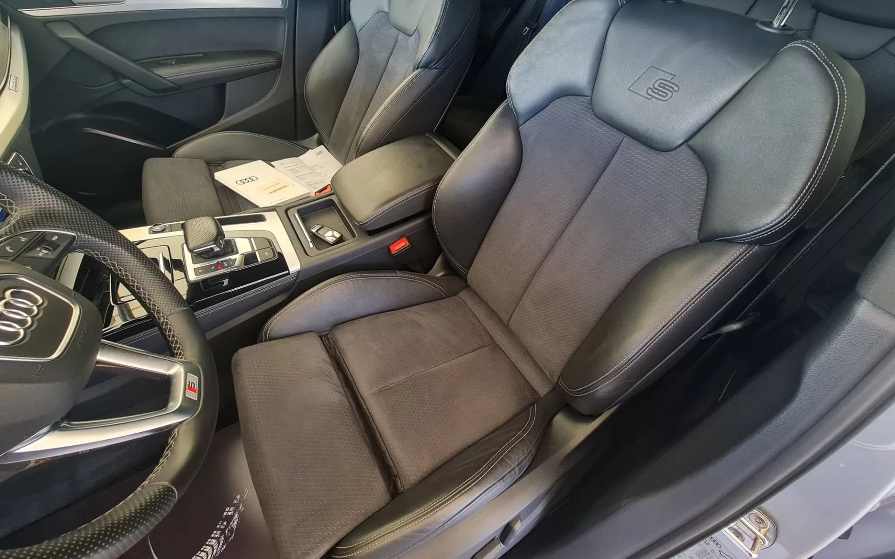 Notranja slika - Audi Q5 - quattro 40 TDI S tronic•Notranji S-line•Radar.temp - 12