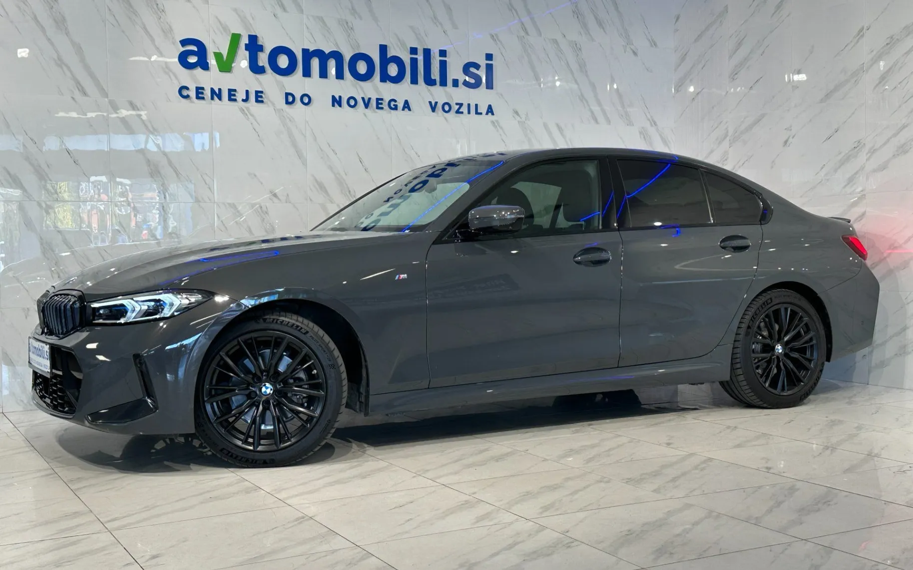Zunanja slika - BMW serija 3: - 20d|xDrive|M-Sport|Laser|360K|HUD|ACC|Kljuka|... - 2